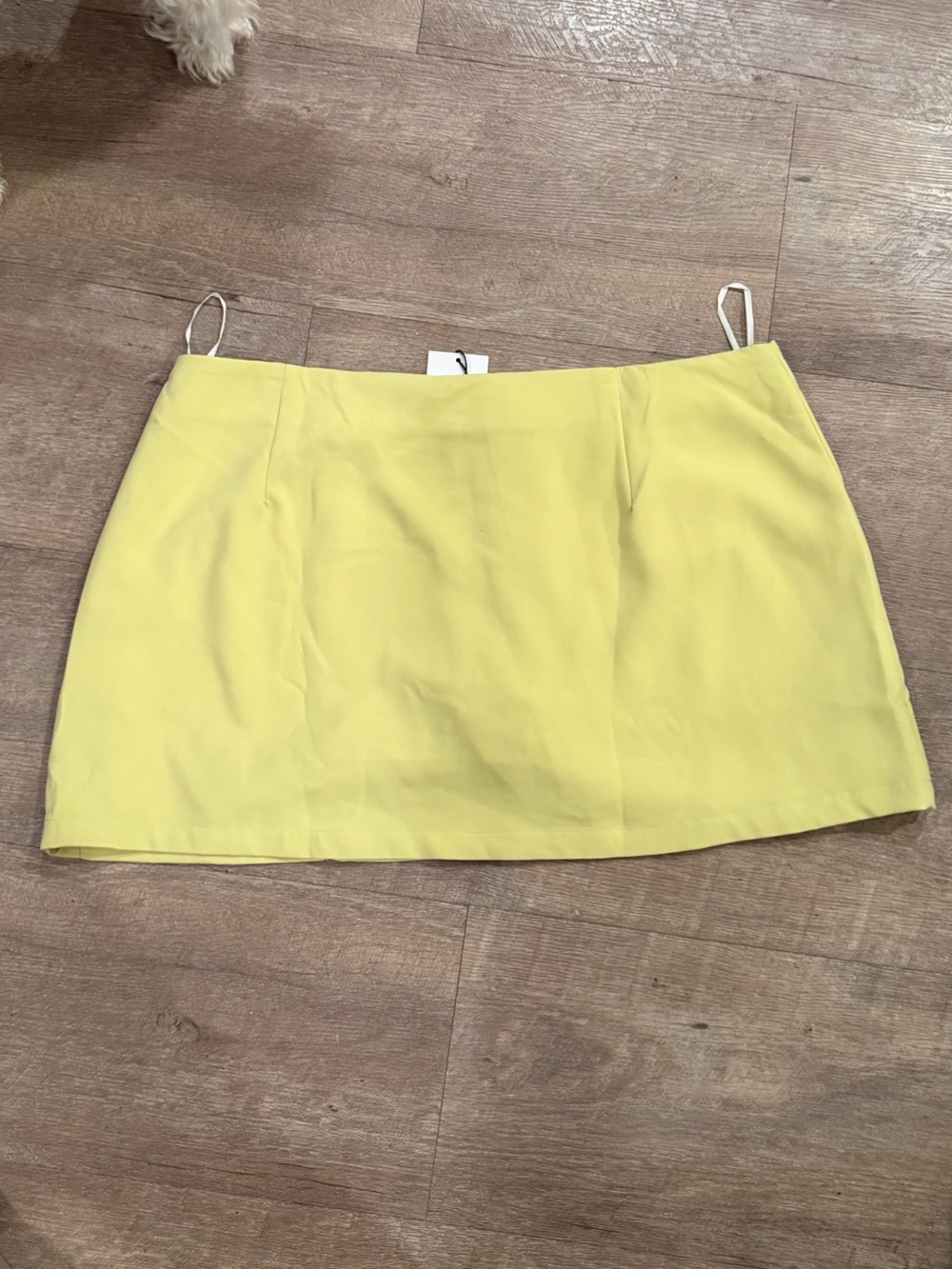 Showpo Lemon Yellow Mini Skirt